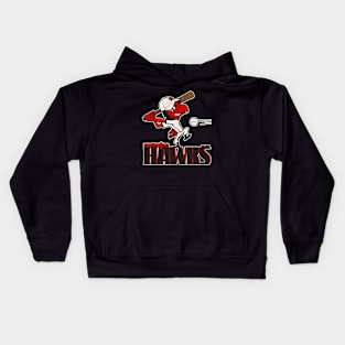 Waterloo Hawks Baseball Team Kids Hoodie